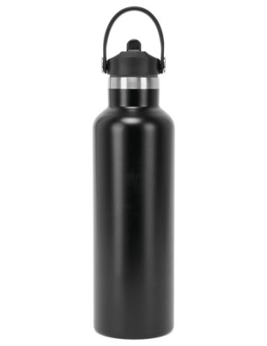 TRI-TR700-Vacuum Sports Water Bottle with Flip Up Straw